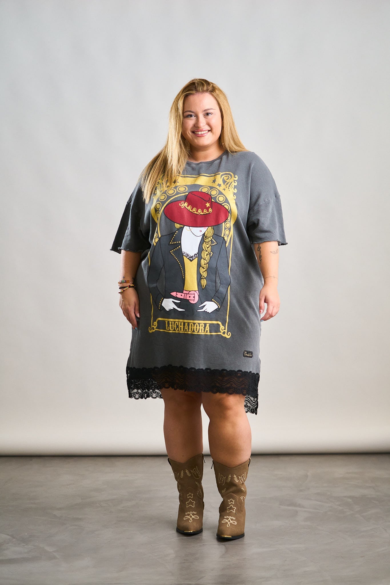 VESTIDO LUCHADORA